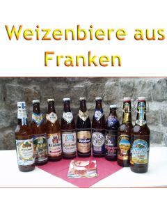 Weizenbiere aus Franken - 9 Flaschen - Biershop-Franken