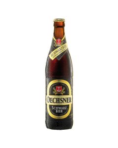 OECHSNER Schwarzbier - 9 Flaschen - Biershop-Franken