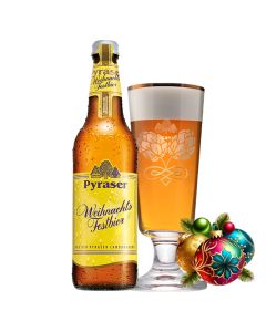 Pyraser Weihnachts Festbier - 9 Flaschen - Biershop-Franken